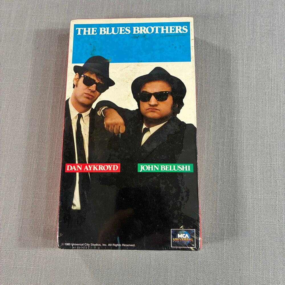 The Blues Brothers VHS Sealed New MCA Universal Dan Aykroyd John Belushi